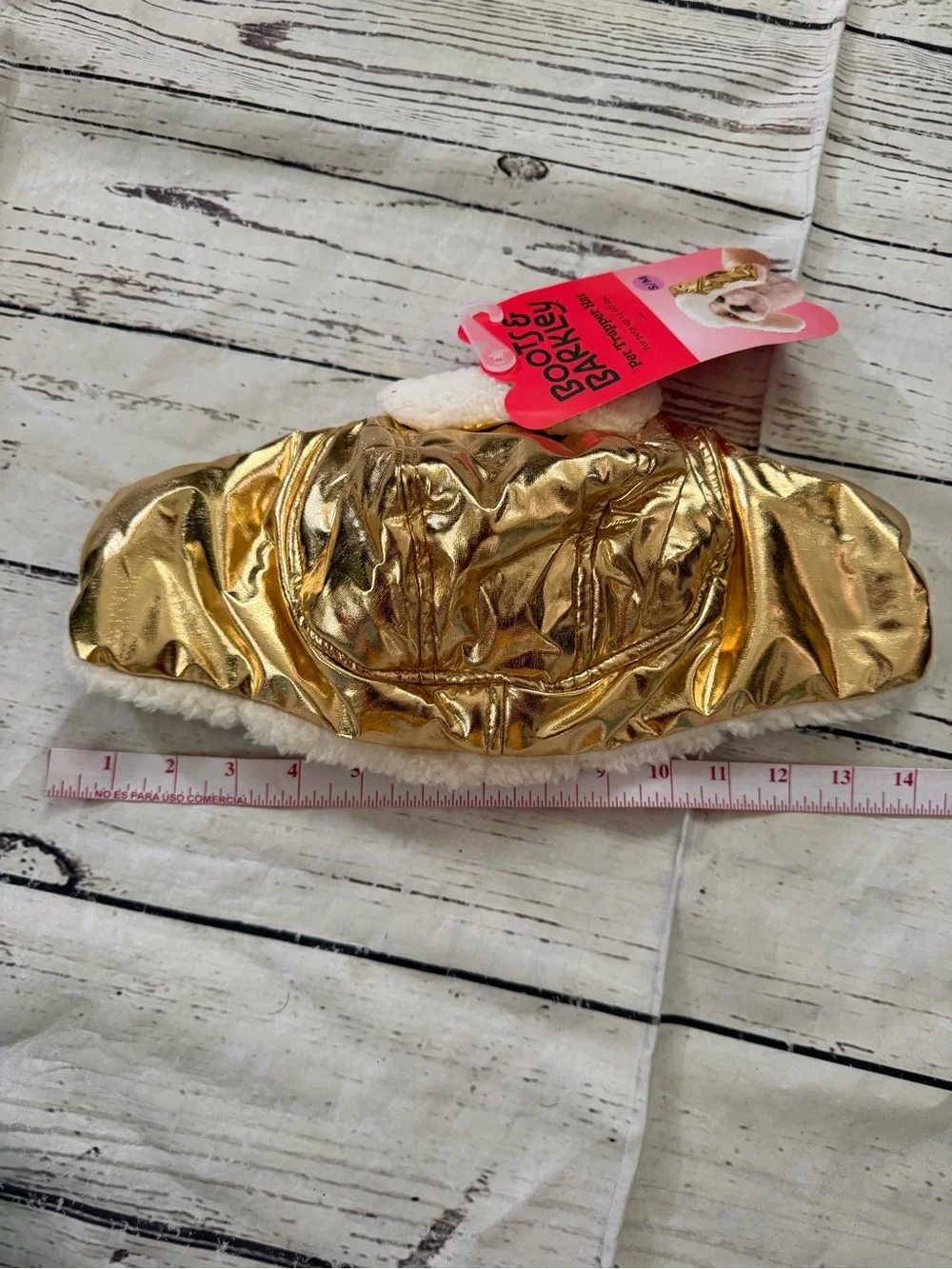 Boots & Barkley Kids Gold and Cream Trapper Hat